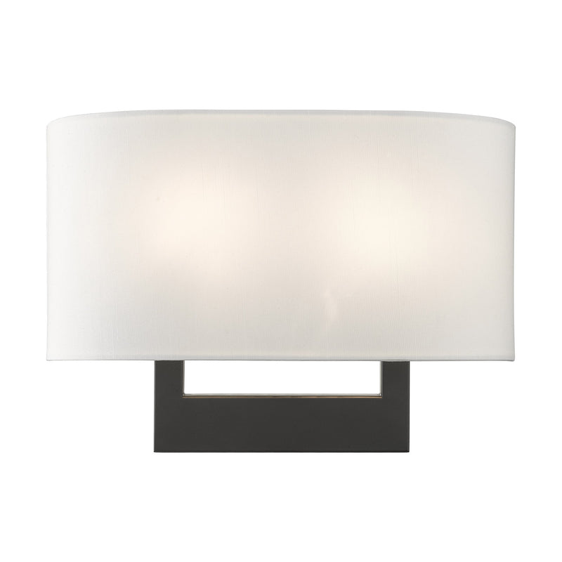 Ada 2-Light Medium ADA Wall Sconce in Black