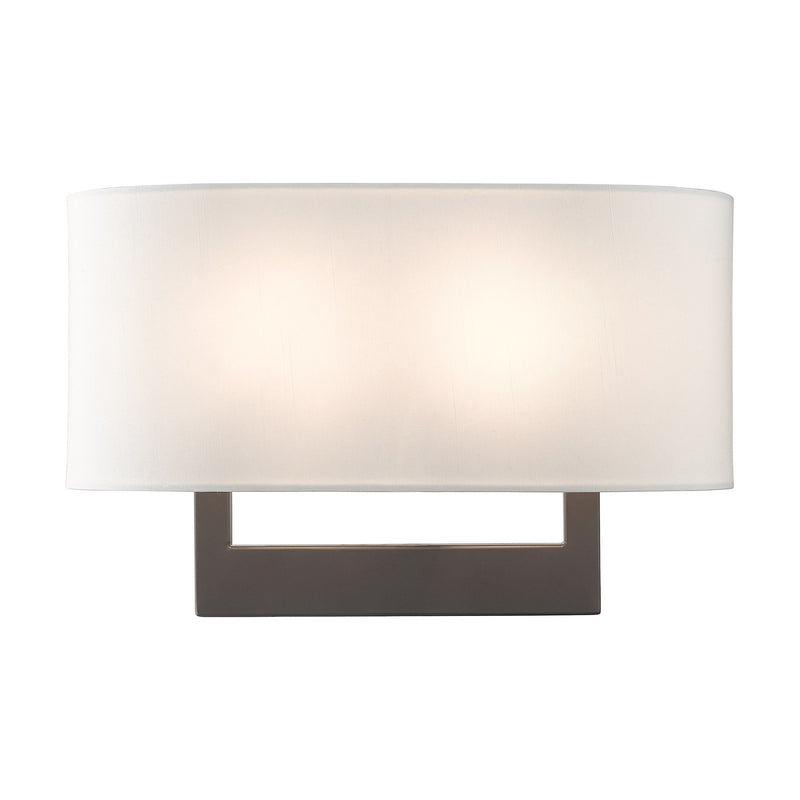 Ada 2-Light Large ADA Wall Sconce in Bronze