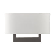 Ada 2-Light Large ADA Wall Sconce in Bronze