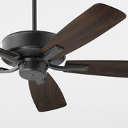 Ovation 52" 5-Blade Ceiling Fan in Matte Black