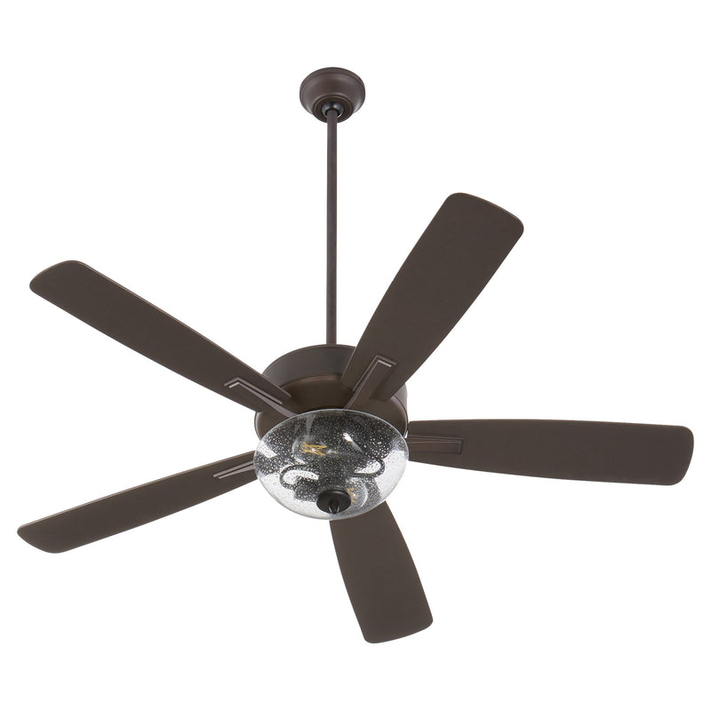 Ovation 52" 5-Blade Ceiling Fan with Bowl Light Kit in Oiled Bronze