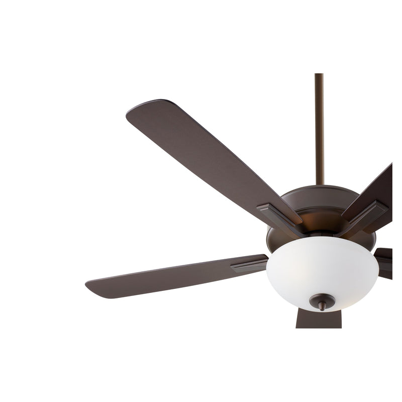 Ovation 52" 5-Blade Ceiling Fan with Bowl Light Kit in Oiled Bronze