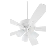 Ovation 52" 5-Blade Ceiling Fan with Multi-Light Kit in Studio White