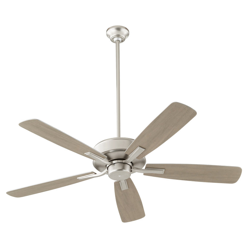Ovation 52" 5-Blade Ceiling Fan in Satin Nickel