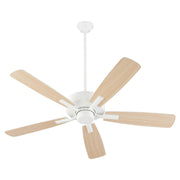 Ovation 52" 5-Blade Ceiling Fan in Studio White