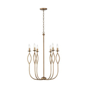 Cohen 6-Light Small Chandelier in Mystic Luster