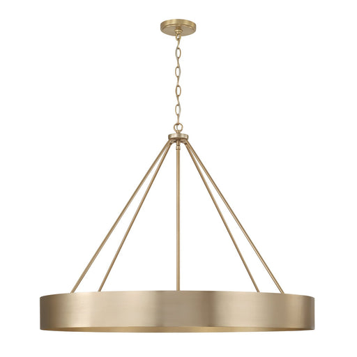 Weller 6-Light Chandelier in Matte Brass