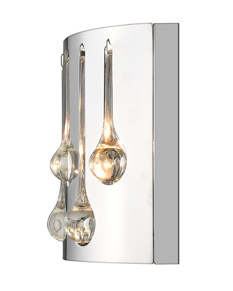 Oberon 2 Light 12" Wall Sconce in Chrome