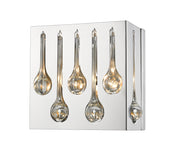 Oberon 2 Light 9" Wall Sconce in Chrome