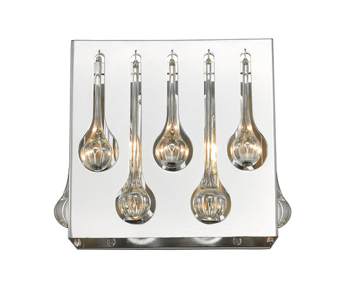 Oberon 2 Light 9" Wall Sconce in Chrome