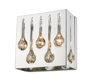 Oberon 2 Light 9" Wall Sconce in Chrome