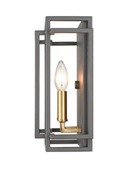 Titania 2 Light 10" Wall Sconce in Bronze + Olde Brass