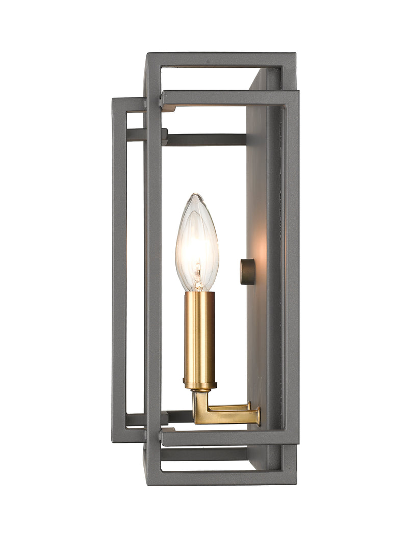 Titania 2 Light 10" Wall Sconce in Bronze + Olde Brass