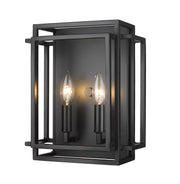 Titania 2 Light 10" Wall Sconce in Matte Black
