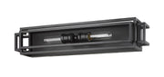 Titania 2 Light Vanity in Matte Black