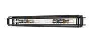 Titania 4 Light Vanity in Black + Chrome