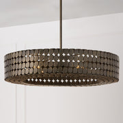 Eliana 30" 4-Light Pendant in Dark Brass
