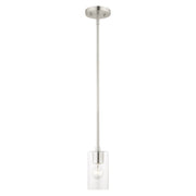 Zurich Mini Pendant in Brushed Nickel