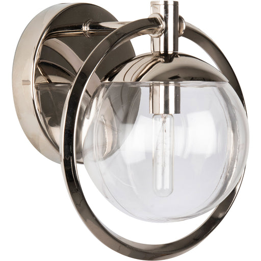 Piltz 1 Light 10.13" Wall Sconce in Polished Nickel