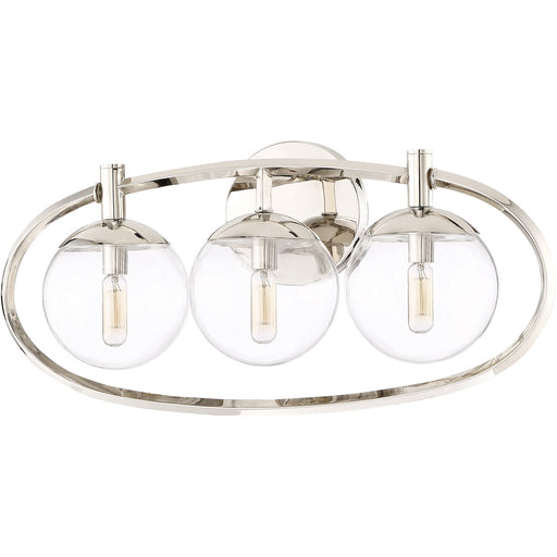 Piltz 3 Light 23" Vanity in Polished Nickel