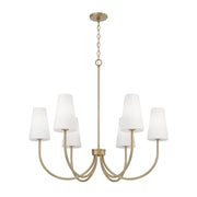 Averitt 6-Light Chandelier in Aged Brass