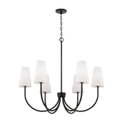 Averitt 6-Light Chandelier in Matte Black