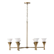 Nola 6-Light Chandelier in Mystic Luster