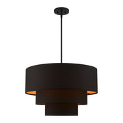 Sentosa 4-Light Chandelier in Black