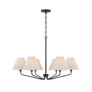Chadwick 6-Light Chandelier in Espresso