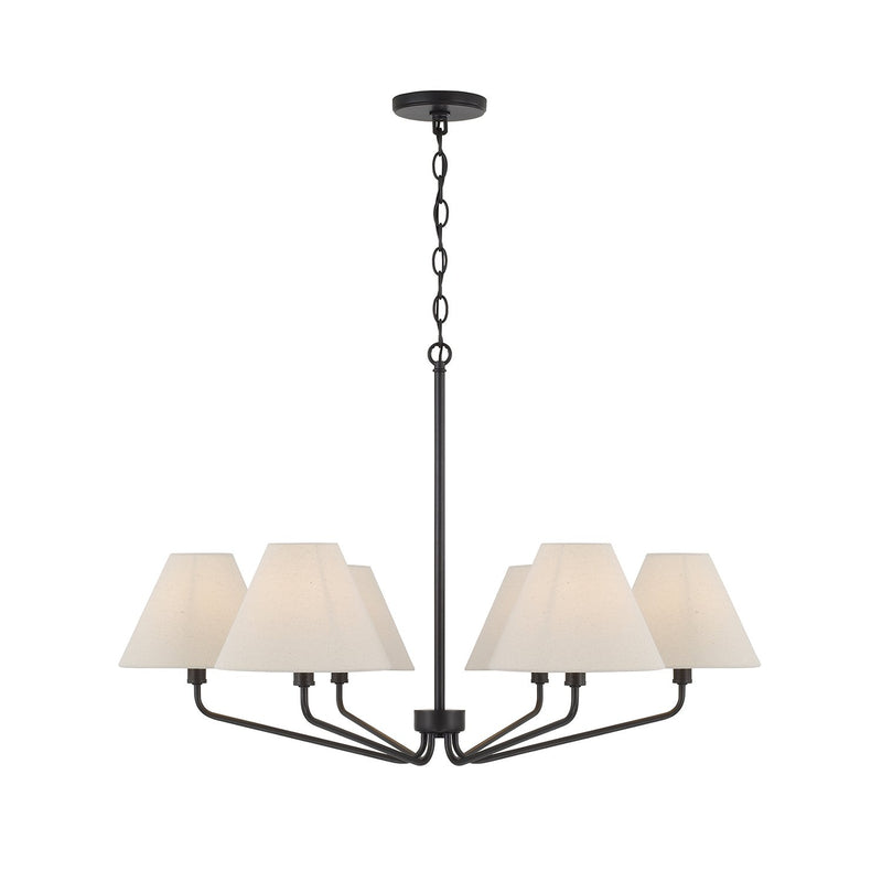 Chadwick 6-Light Chandelier in Espresso