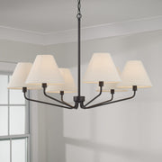 Chadwick 6-Light Chandelier in Espresso
