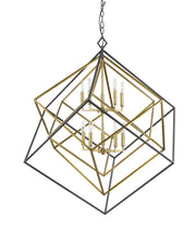 Euclid 10 Light 41.5" Chandelier in Olde Brass + Bronze