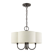 Solstice 4-Light Chandelier in English Bronze