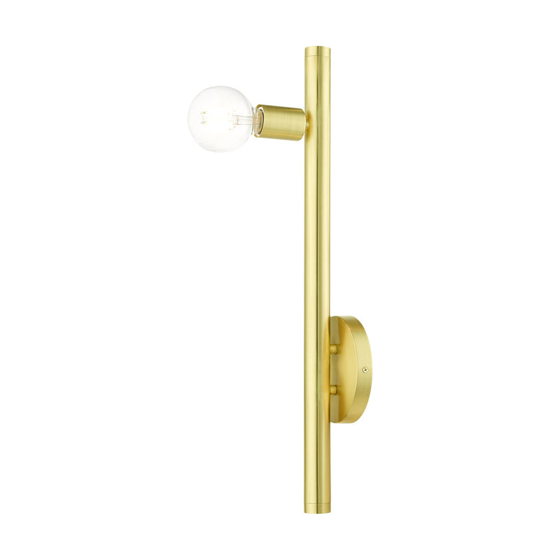 Bannister Wall Sconce in Satin Brass