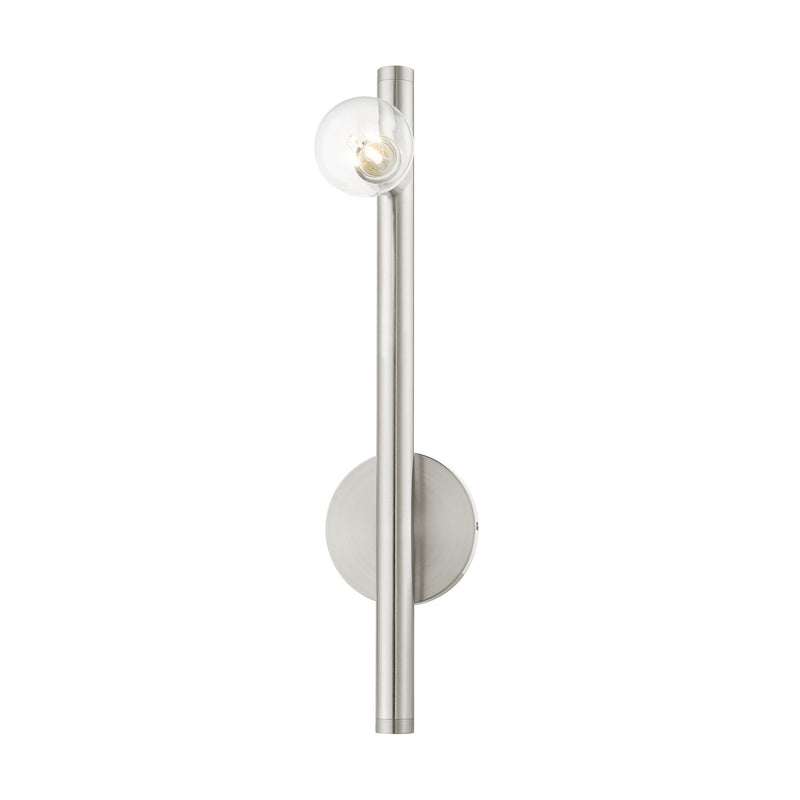 Bannister Wall Sconce in Brushed Nickel