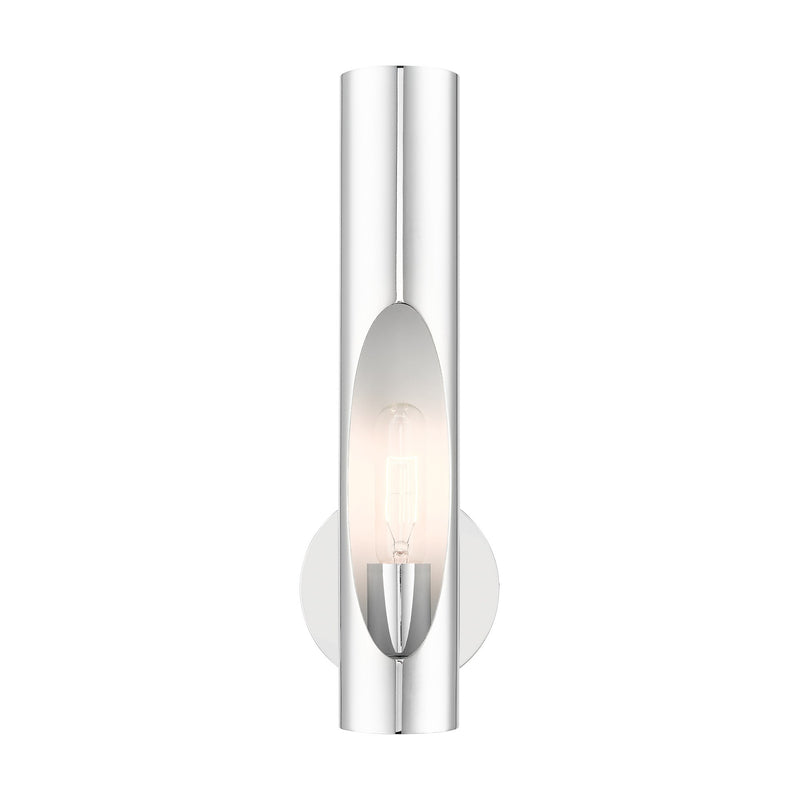 Novato ADA Wall Sconce in Polished Chrome