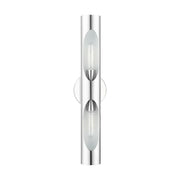 Novato 2-Light Large ADA Wall Sconce in Polished Chrome