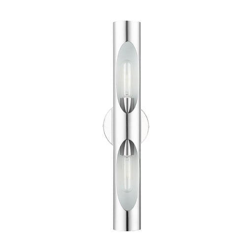 Novato 2-Light Large ADA Wall Sconce in Polished Chrome