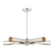 Novato 5-Light Chandelier in Brushed Nickel