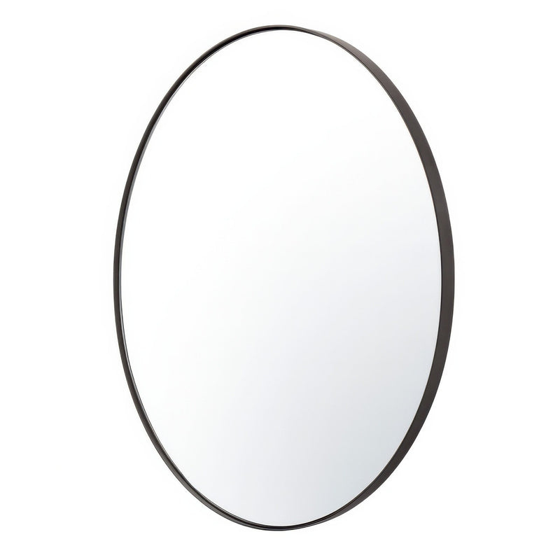 Tablet 30" Round Wall Mirror in Bronze