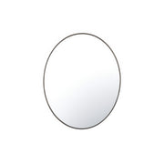 Tablet 22" x 30" Oval Wall Mirror in Bronze