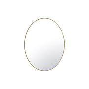 Tablet 22" x 30" Oval Wall Mirror in Gold