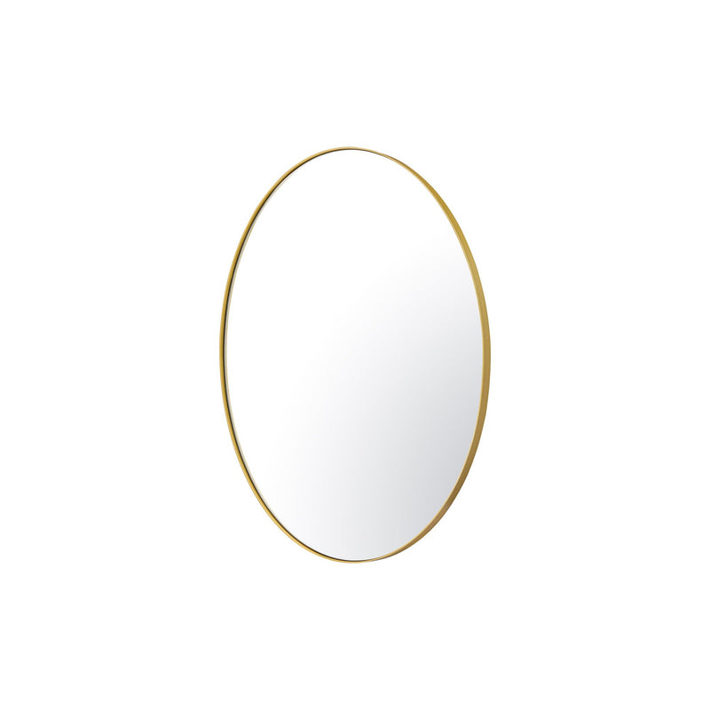 Tablet 22" x 30" Oval Wall Mirror in Gold