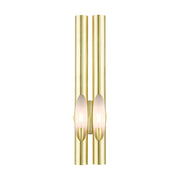 Acra 2-Light Large ADA Wall Sconce in Satin Brass