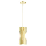 Acra 3-Light Chandelier in Satin Brass