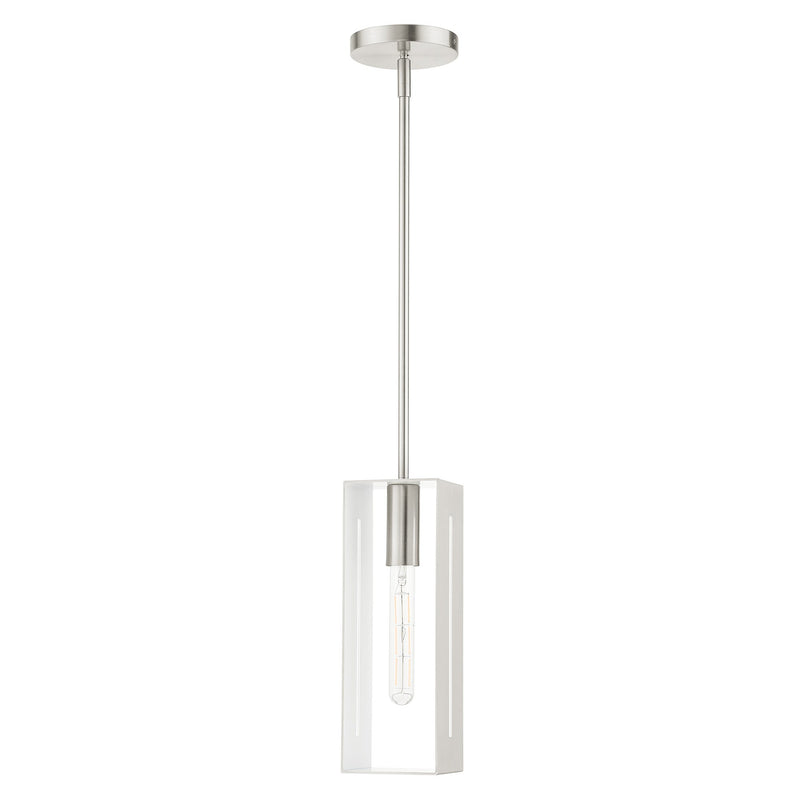 Soma Pendant in Brushed Nickel