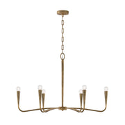 Savari 6-Light Chandelier in Artisan Gold