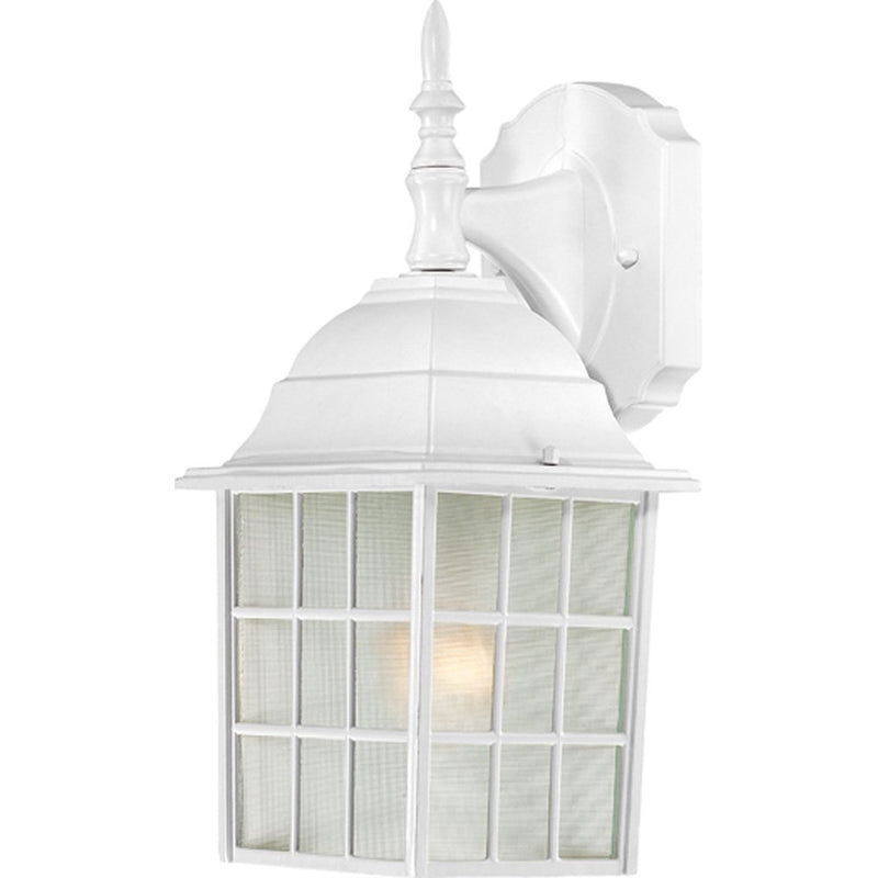 Adams 14" Outdoor Wall Lantern in White