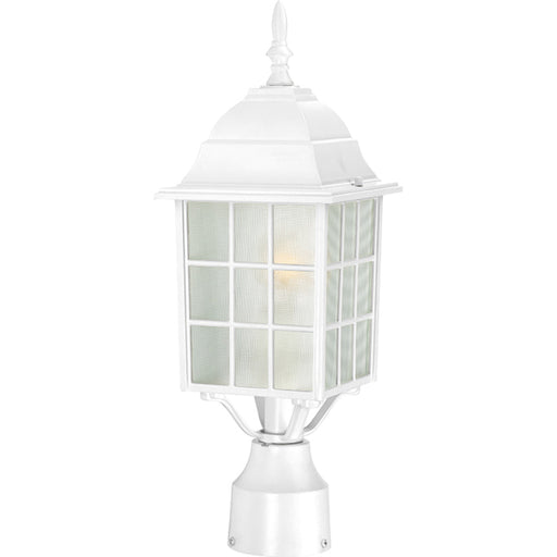 Adams 1-Light 17" Outdoor Post in White