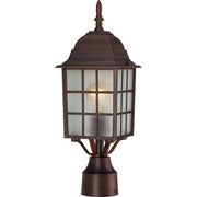 Adams Outdoor Post Light in Rustic Bronze